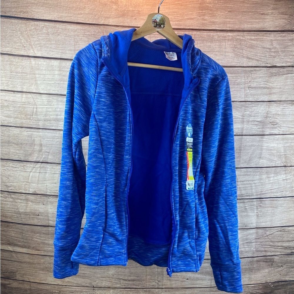 Danskin Blue Heather Full Zip Hoodie